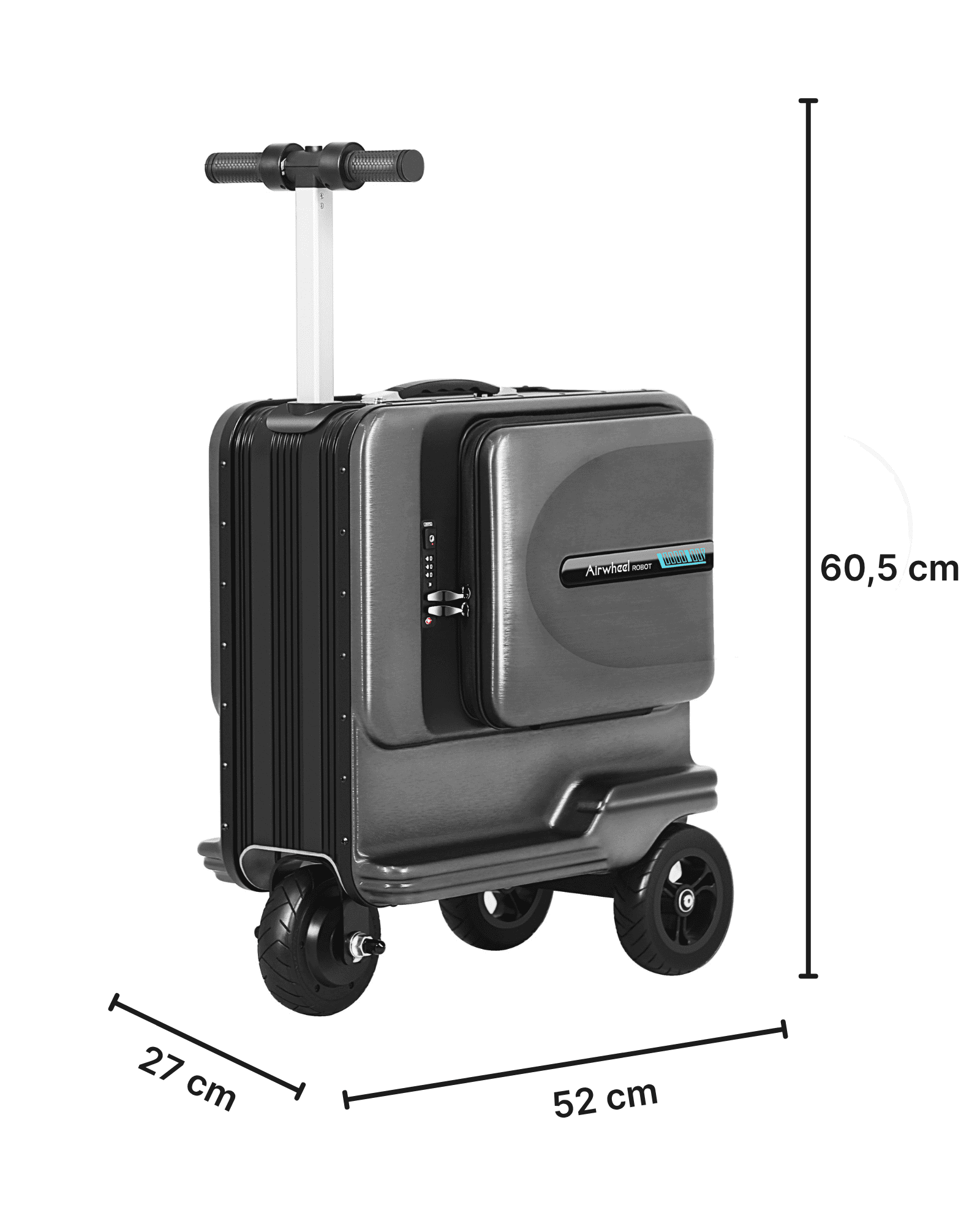 Airwheel_luggage_SE3_Turbo_suitcase_grey_electric_smart_riding_cabin_size_scooter_valise_electrique_anthracite_intelligente_cabine_size