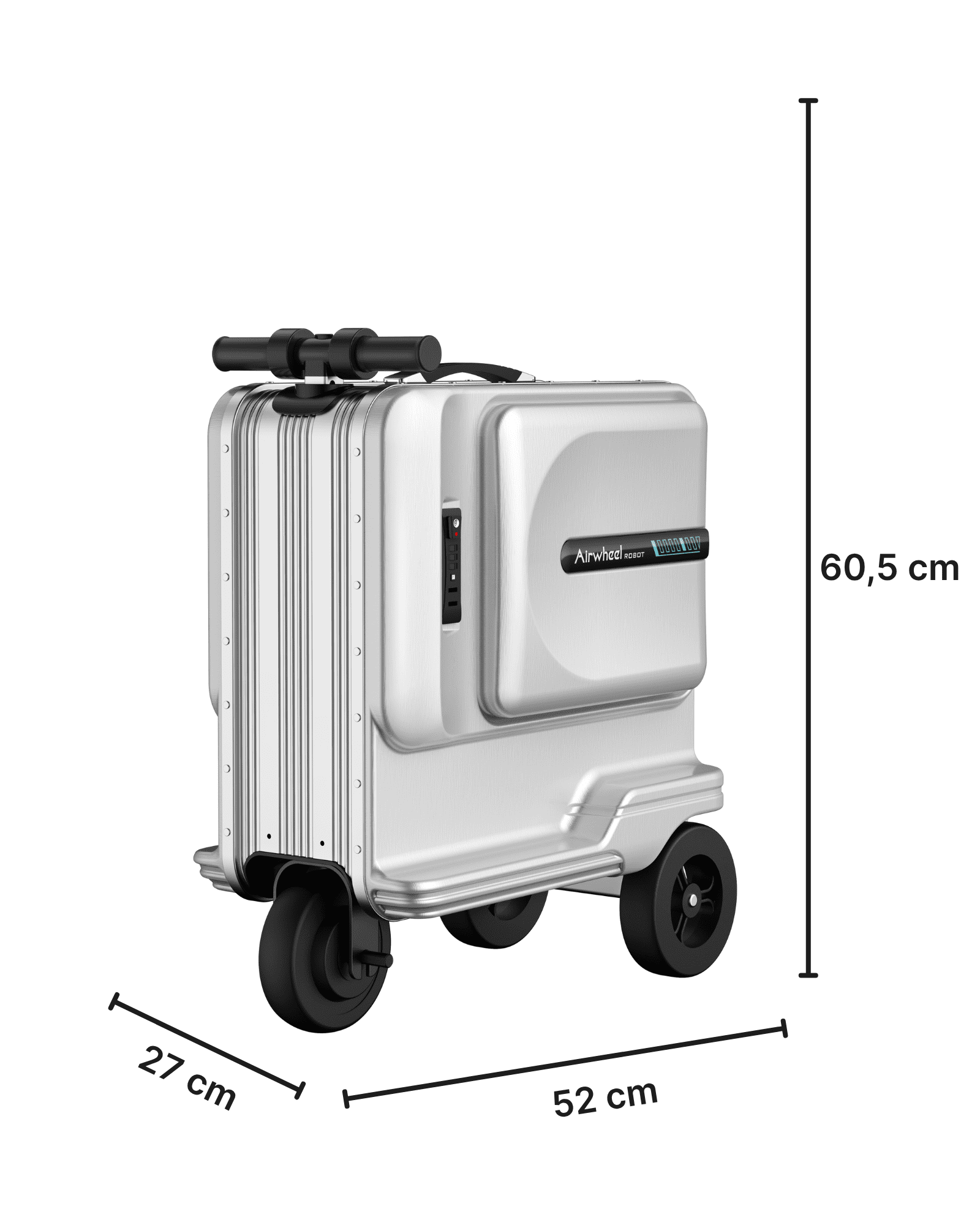 Airwheel_luggage_SE3_Turbo_suitcase_silver_electric_smart_riding_cabin_size_scooter_valise_electrique_anthracite_intelligente_cabine_size