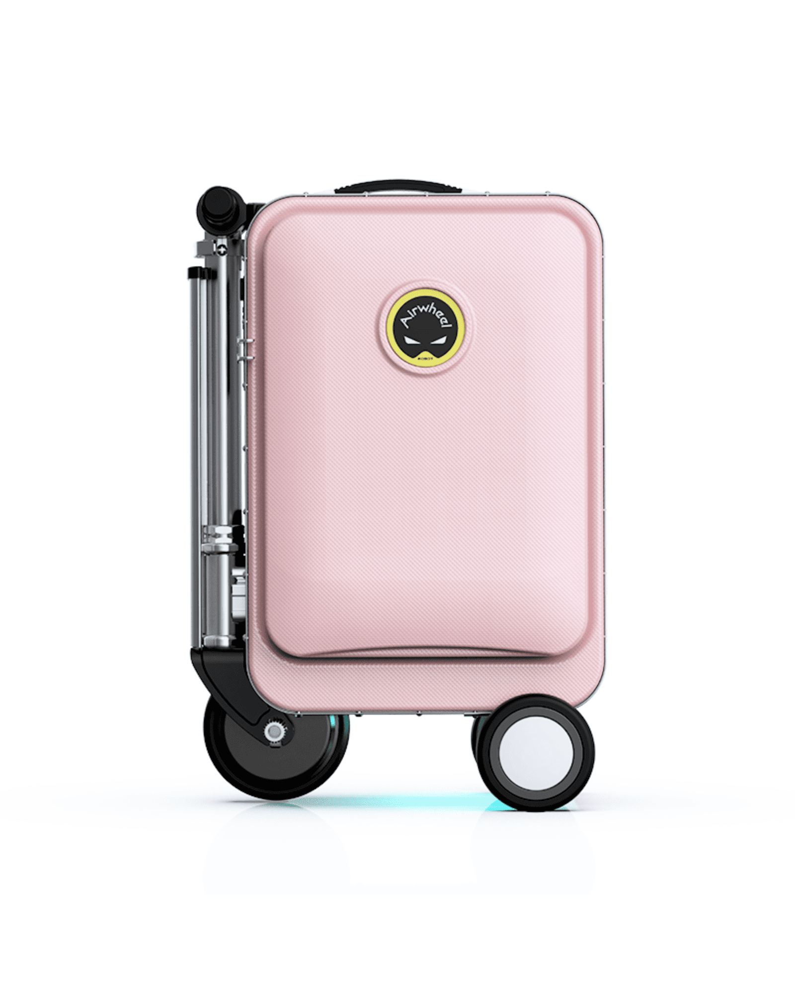 Airwheel_luggage_suitcase_scooter_smart_riding_electric_battery_SE3S_Llight_pink_Valise_electrique_roulante_intelligente